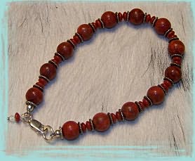 coral bracelet